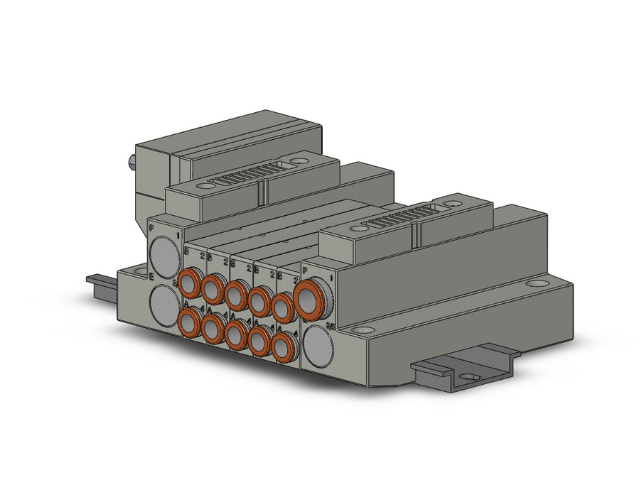 SS5V1-16FD2-05US-C6 5 Port Solenoid Valve Manifold