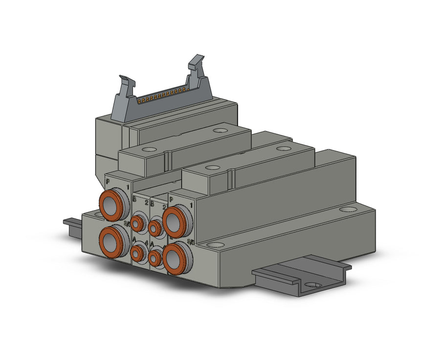 SS5V1-16PD1-02B-C3 5 Port Solenoid Valve Manifold