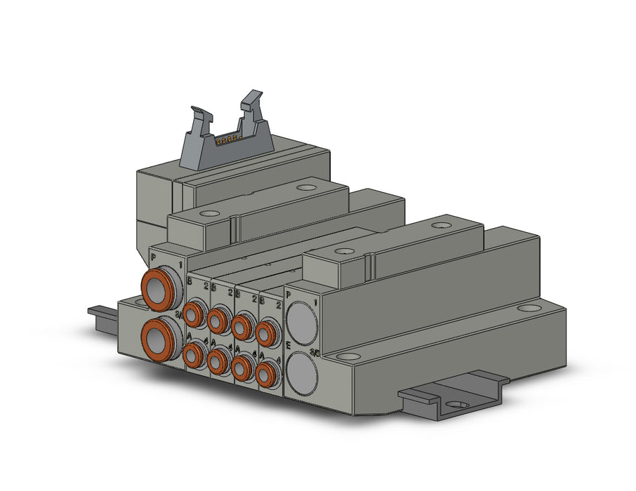 SS5V1-16PHD1-04D-C4 5 Port Solenoid Valve Manifold