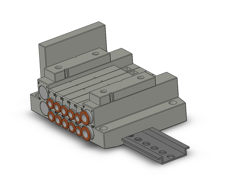 SS5V1-16S30D-05U-C6 5 Port Solenoid Valve Manifold