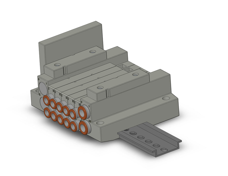 SS5V1-16S30D-05U-N7 5 Port Solenoid Valve Manifold