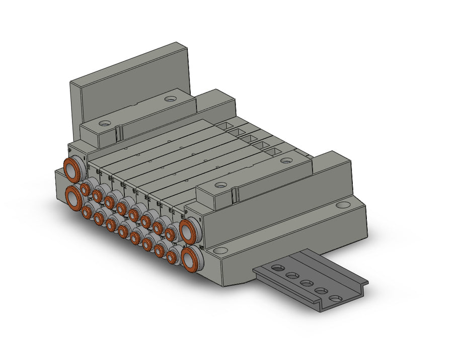 SS5V1-16S30D-08B-N1 5 Port Solenoid Valve Manifold