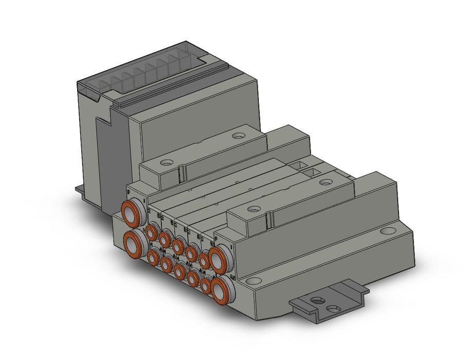 SS5V1-16S3VD-05B-C4 5 Port Solenoid Valve Manifold