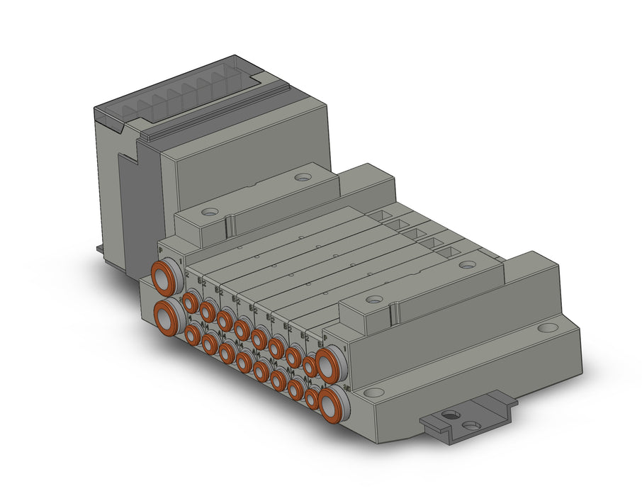 SS5V1-16S3VD-08B-C4 5 Port Solenoid Valve Manifold