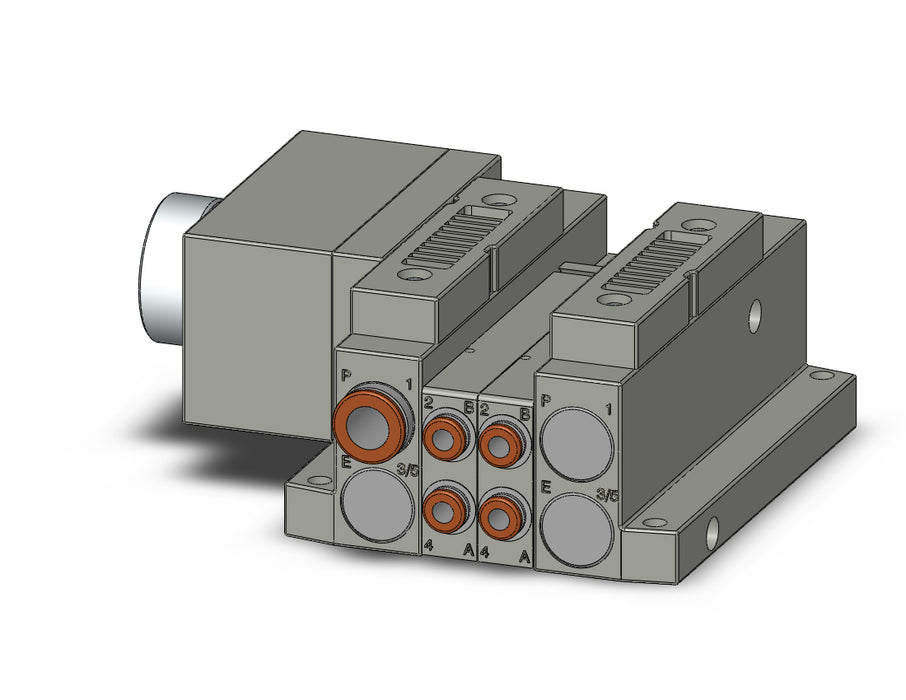 SS5V1-W10CD-02DS-C4 5 Port Solenoid Valve Manifold
