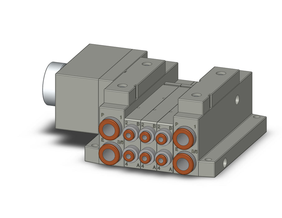 SS5V1-W10CD-03B-N1 5 Port Solenoid Valve Manifold
