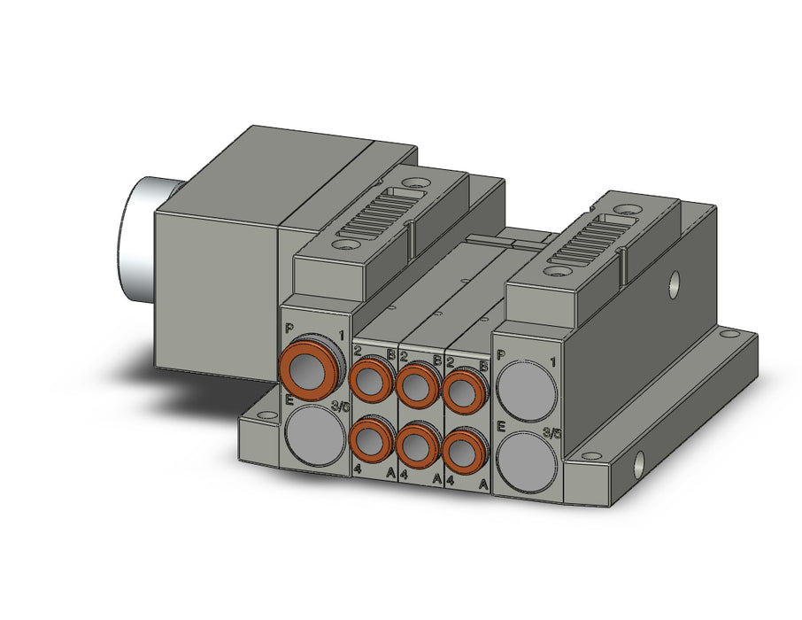 SS5V1-W10CD-03DS-C6 5 Port Solenoid Valve Manifold