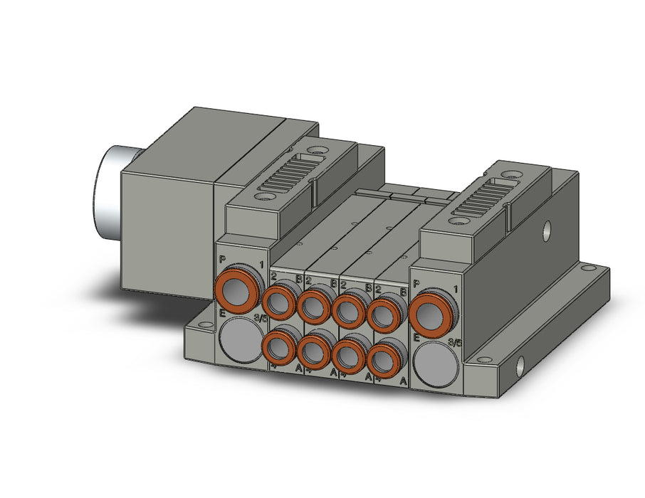 SS5V1-W10CD-04BS-N7 5 Port Solenoid Valve Manifold