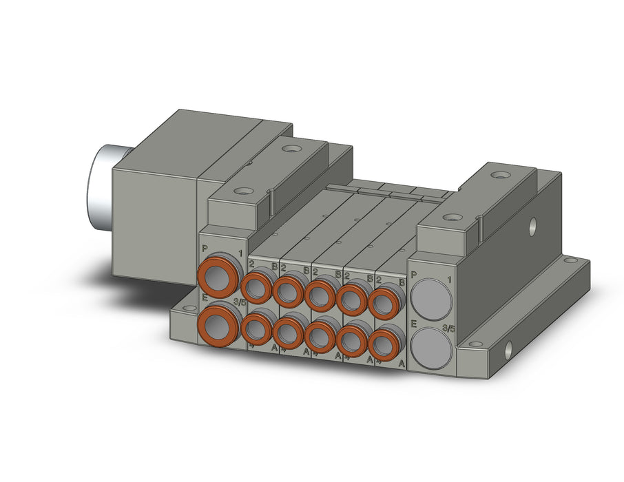 SS5V1-W10CD-05D-N7 5 Port Solenoid Valve Manifold