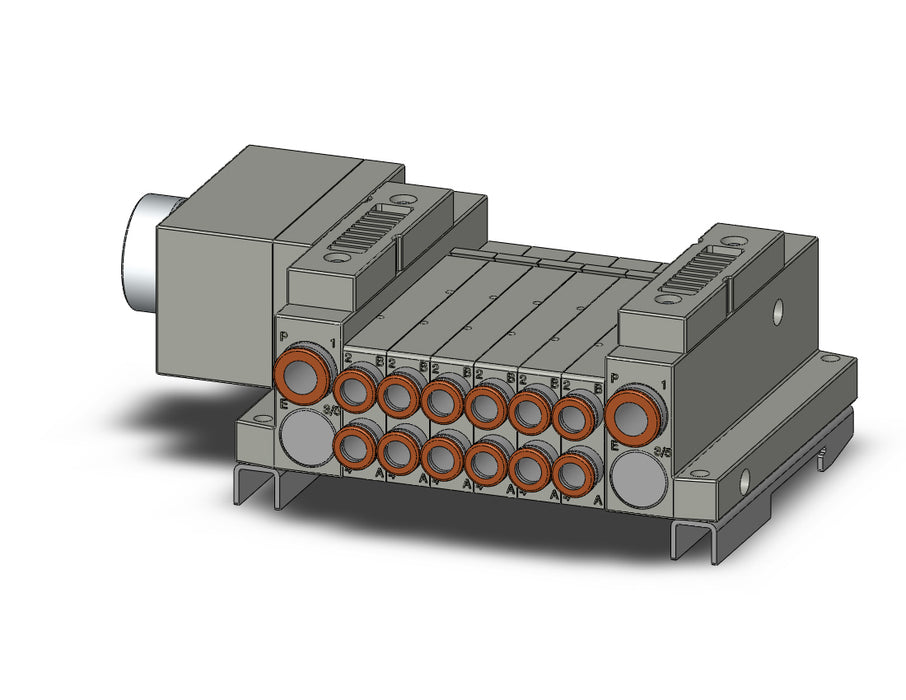 SS5V1-W10CD-06BS-N7-D0 5 Port Solenoid Valve Manifold