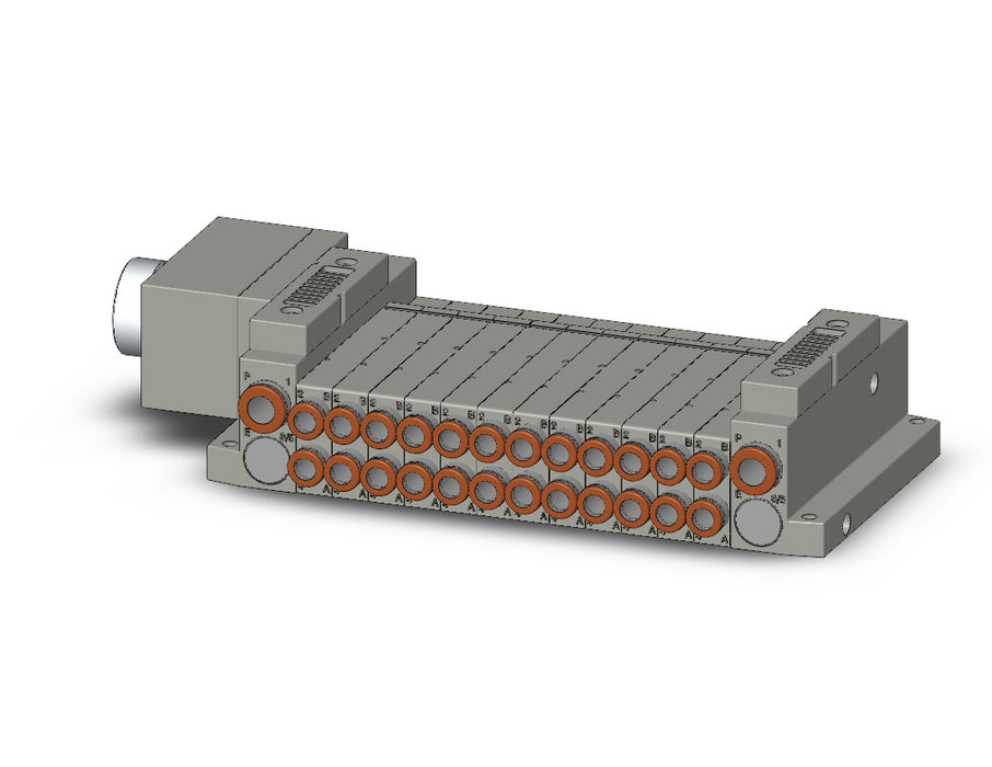 SS5V1-W10CD-12BS-N7 5 Port Solenoid Valve Manifold