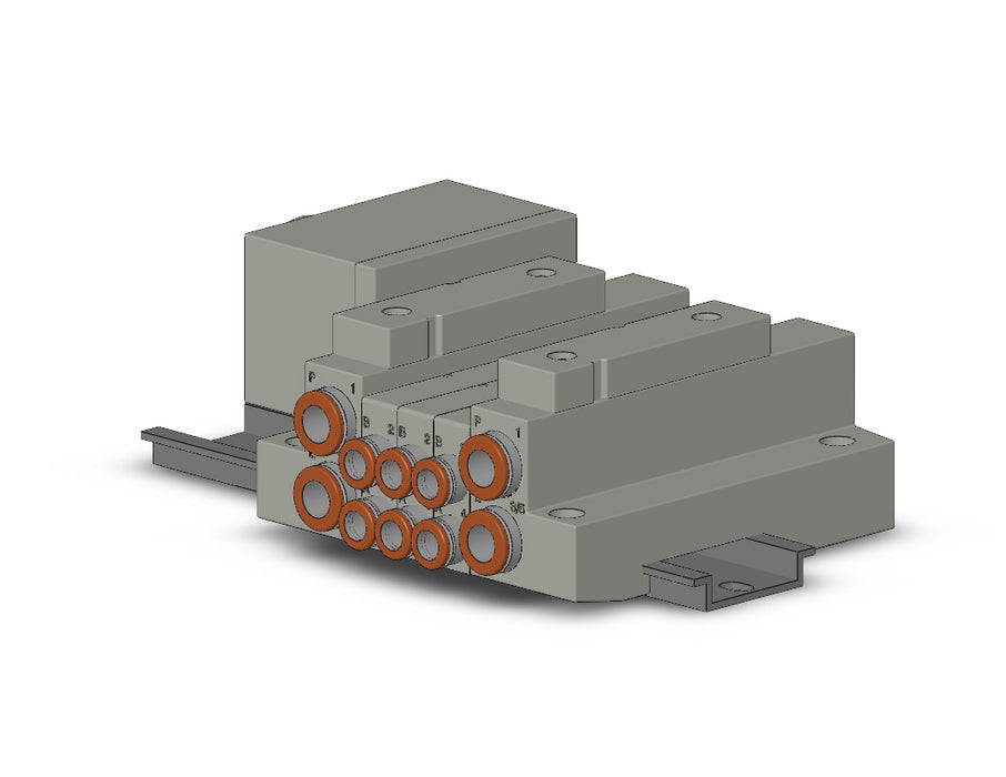 SS5V1-W16CD-03B-N7 5 Port Solenoid Valve Manifold