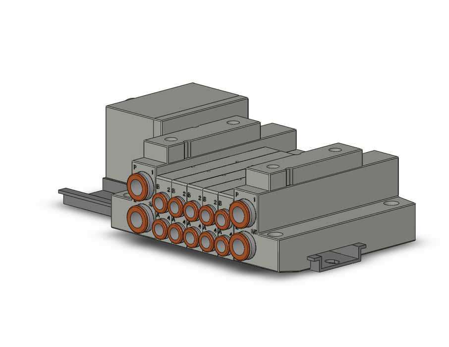 SS5V1-W16CD-05B-C6 5 Port Solenoid Valve Manifold
