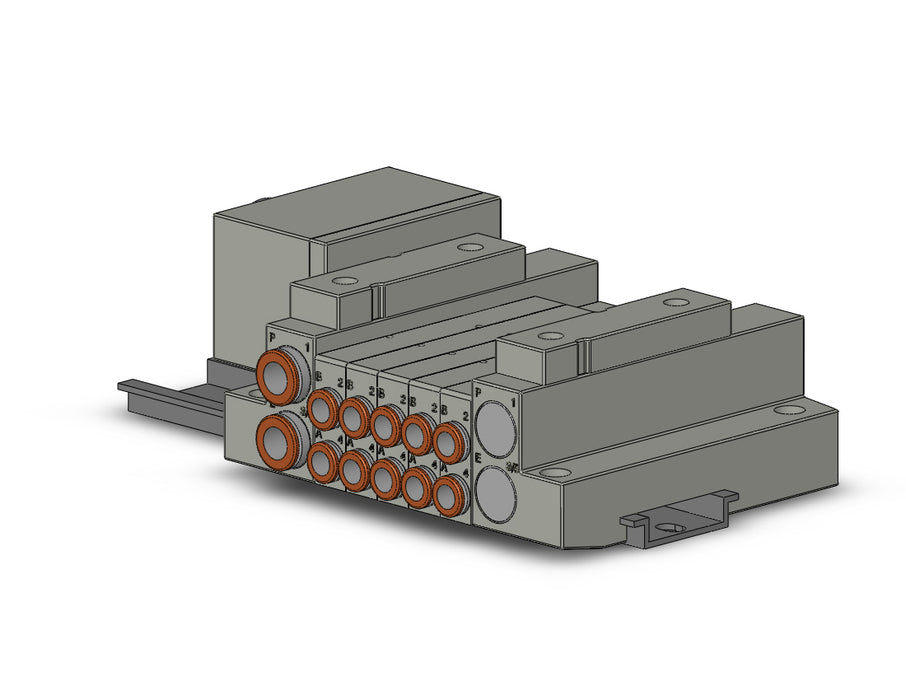 SS5V1-W16CD-05D-C6 5 Port Solenoid Valve Manifold