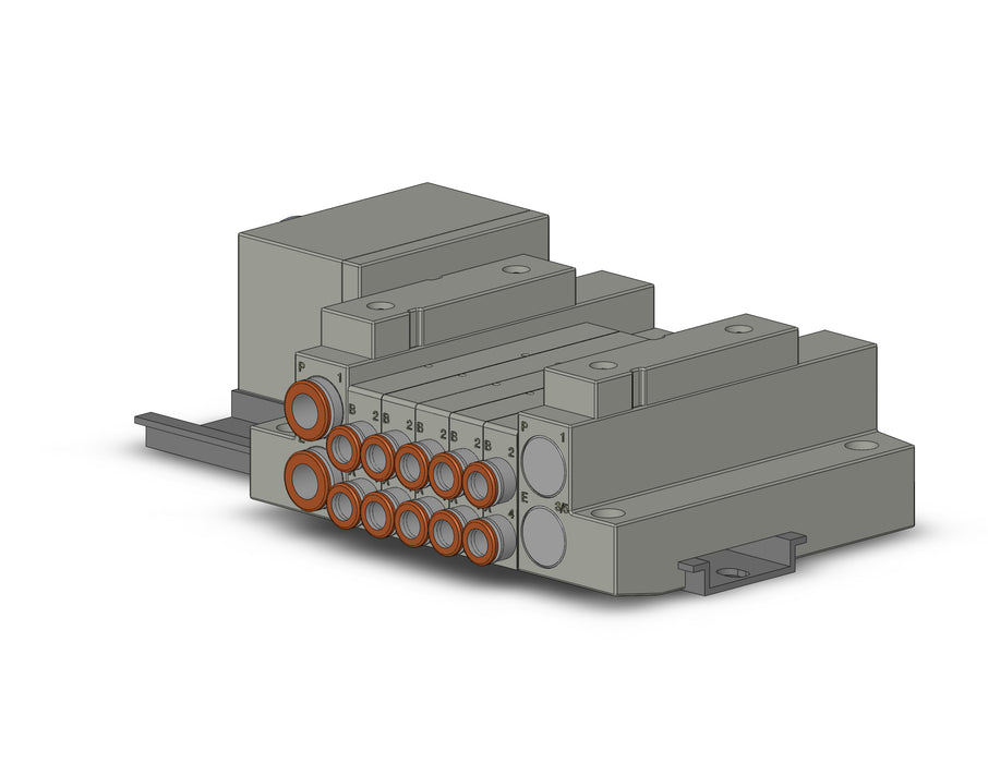 SS5V1-W16CD-05D-N7 5 Port Solenoid Valve Manifold