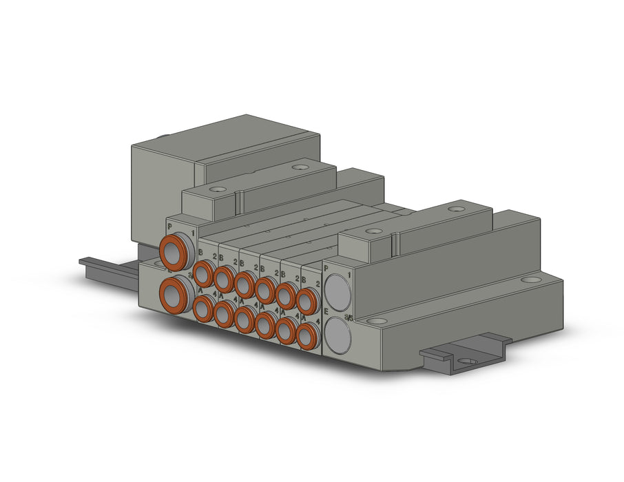 SS5V1-W16CD-06D-C6 5 Port Solenoid Valve Manifold