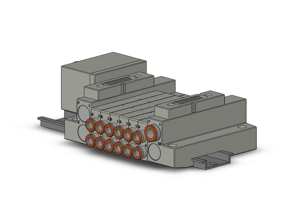 SS5V1-W16CD-06US-N7 5 Port Solenoid Valve Manifold