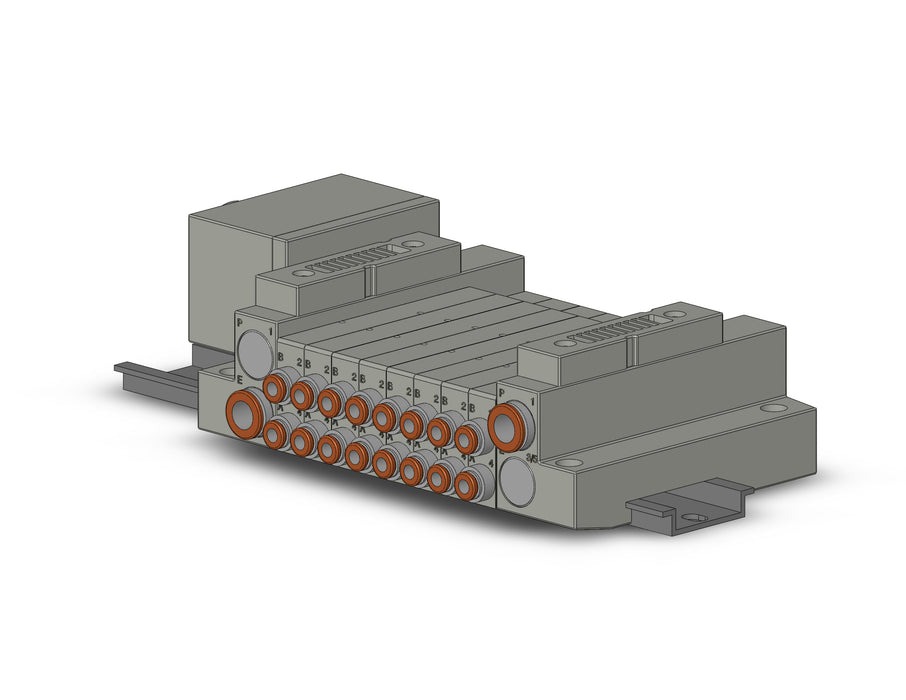 SS5V1-W16CD-08BS-N3 5 Port Solenoid Valve Manifold