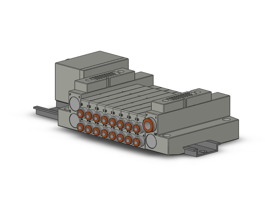 SS5V1-W16CD-08US-N3 5 Port Solenoid Valve Manifold