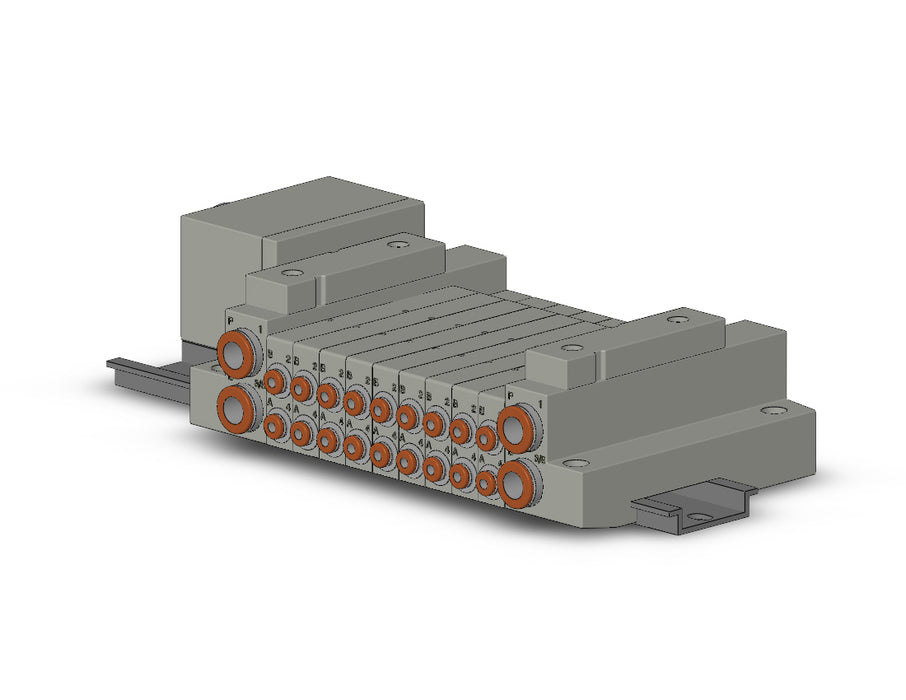 SS5V1-W16CD-09B-C3 5 Port Solenoid Valve Manifold
