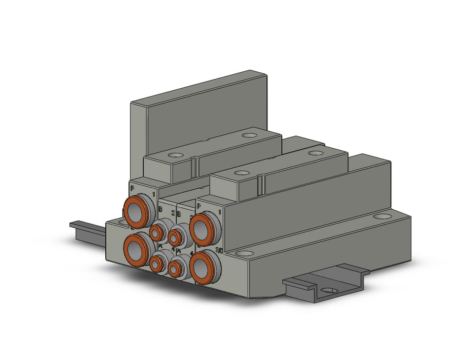 SS5V1-W16S0D-02B-N1 5 Port Solenoid Valve Manifold