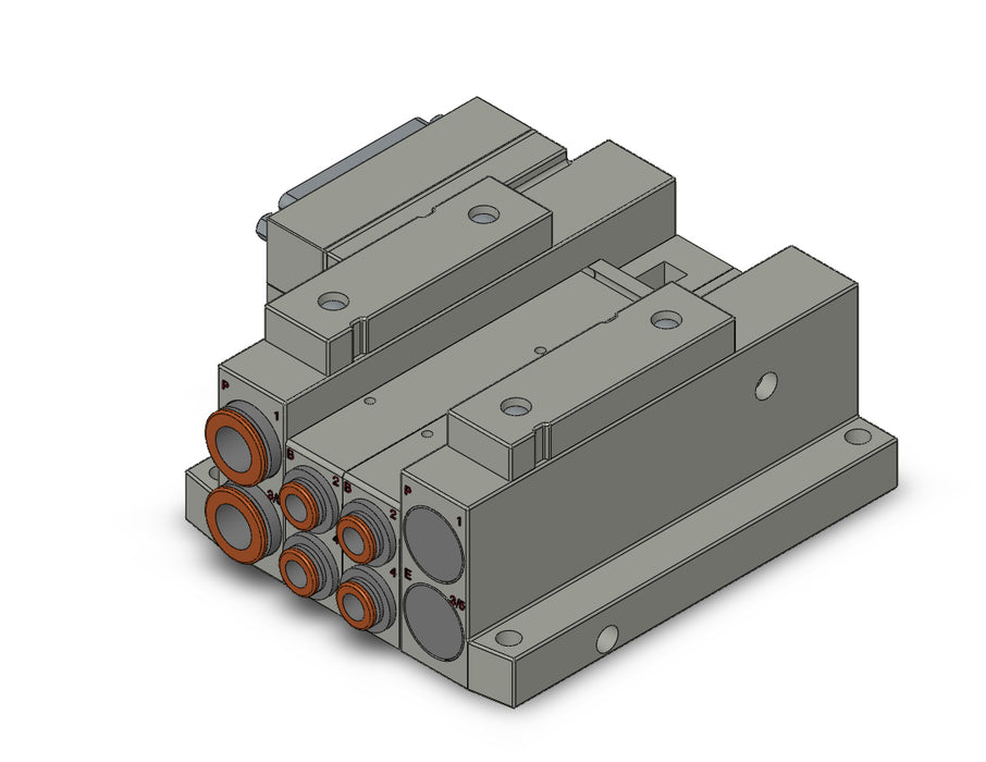 SS5V2-10FD2-02U-C6 SS5V 02 Station Manifold, Tie-Rod Base