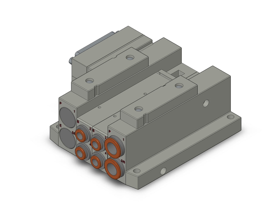 SS5V2-10FD2-02U-N7 SS5V 02 Station Manifold, Tie-Rod Base