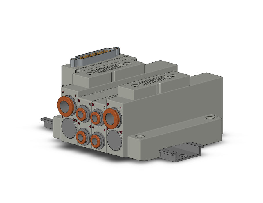 SS5V2-16FD1-02BS-N7 SS5V 02 Station Manifold, Cassette Base