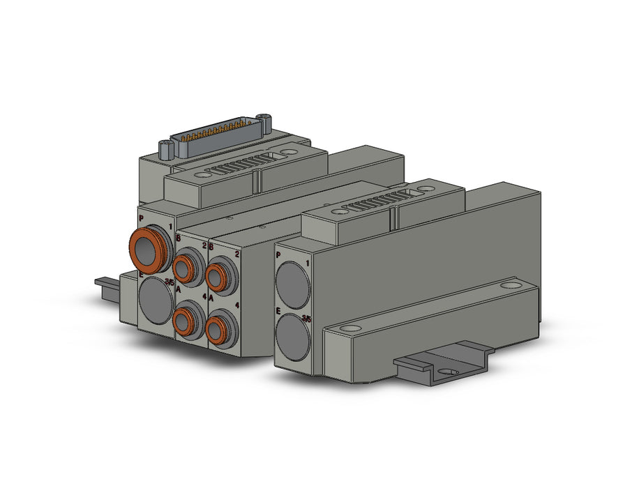 SS5V2-16FD1-03DS-C6 SS5V 03 Station Manifold, Cassette Base