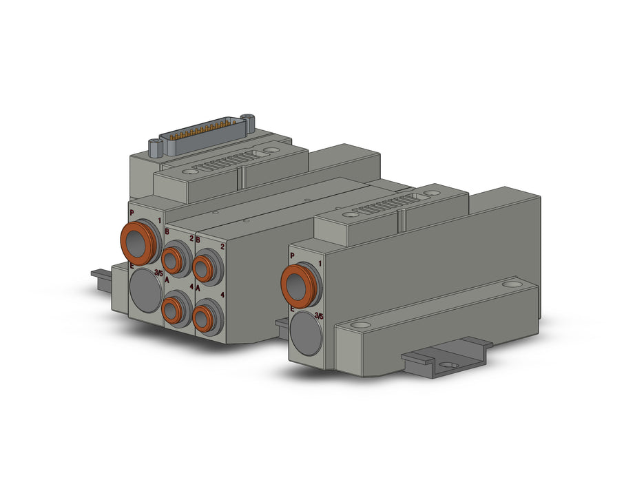 SS5V2-16FD1-04BS-C6 SS5V 04 Station Manifold, Cassette Base