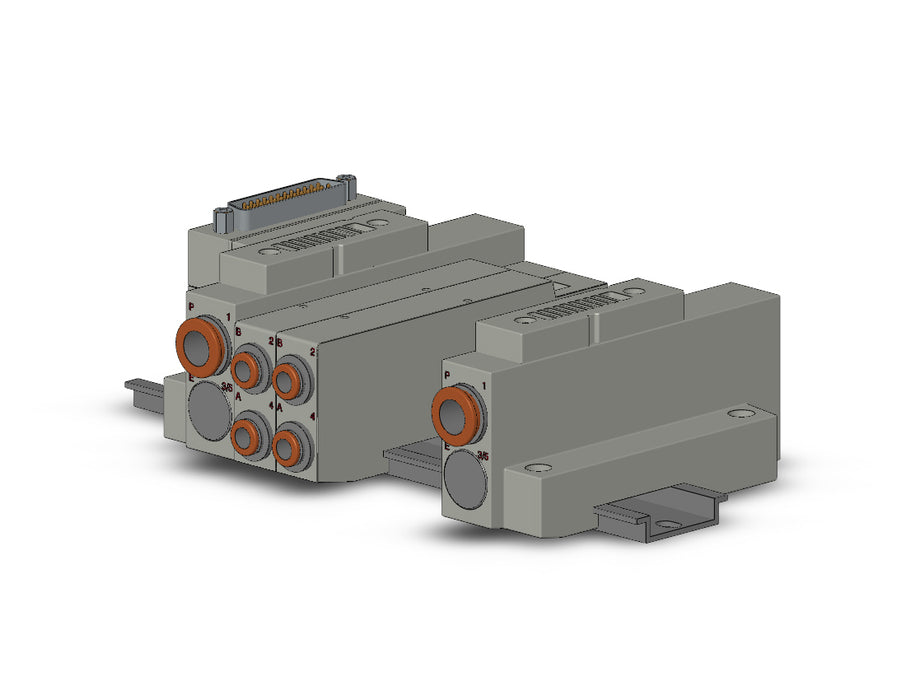 SS5V2-16FD1-05BS-C6 SS5V 05 Station Manifold, Cassette Base