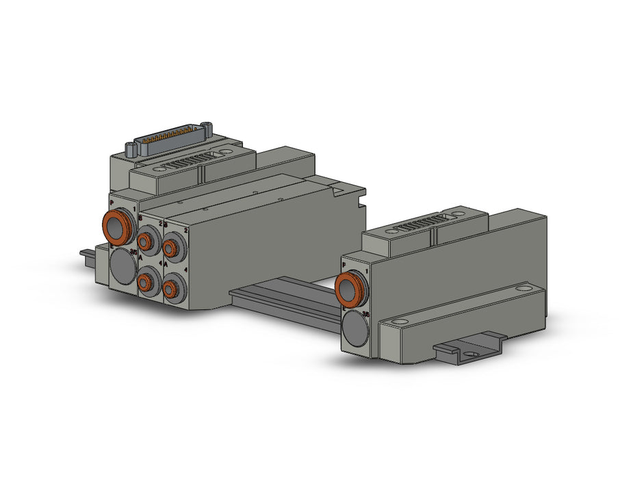 SS5V2-16FD1-08BS-N3 SS5V 08 Station Manifold, Cassette Base