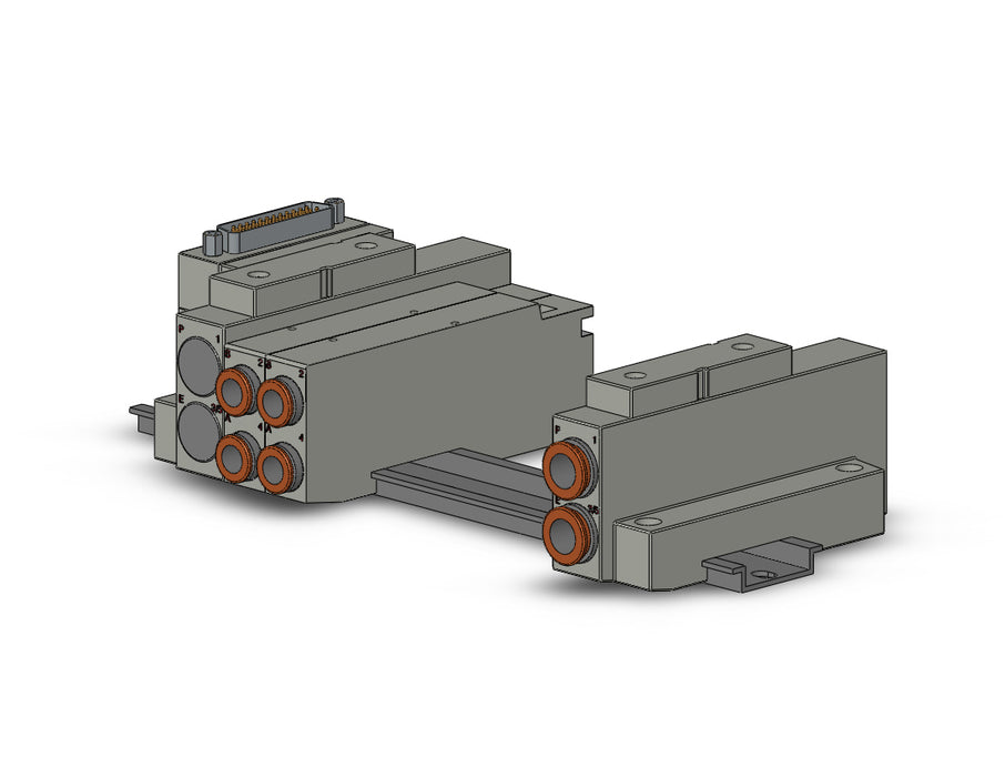 SS5V2-16FD1-08U-N9 SS5V 08 Station Manifold, Cassette Base