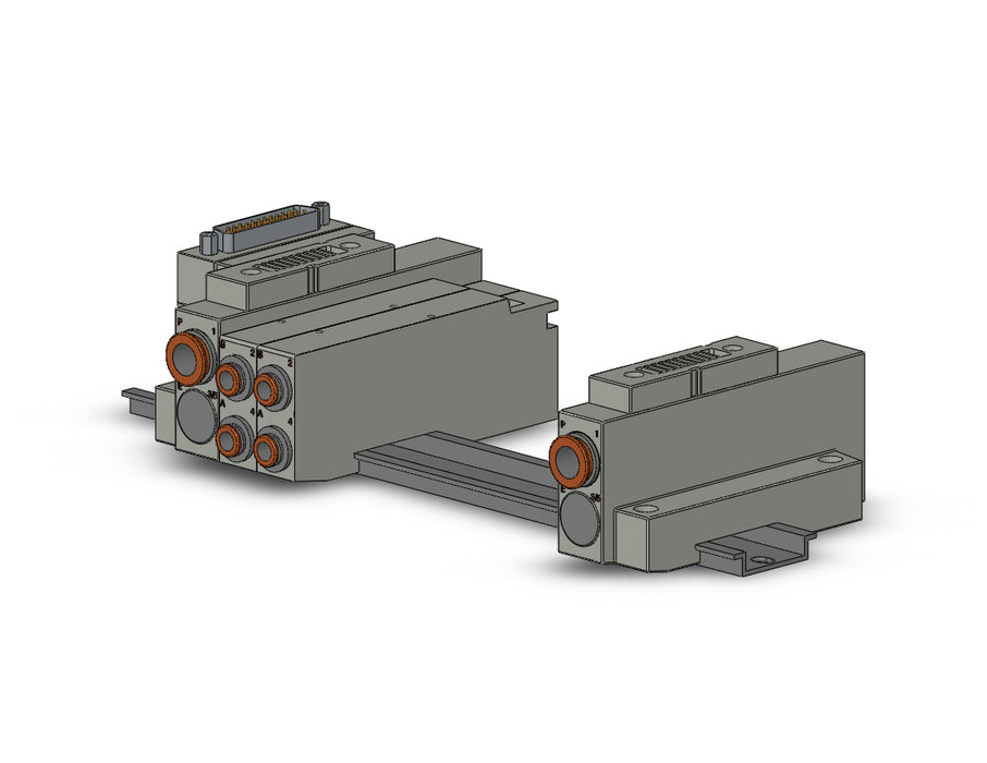 SS5V2-16FD1-09BS-C6 SS5V 09 Station Manifold, Cassette Base