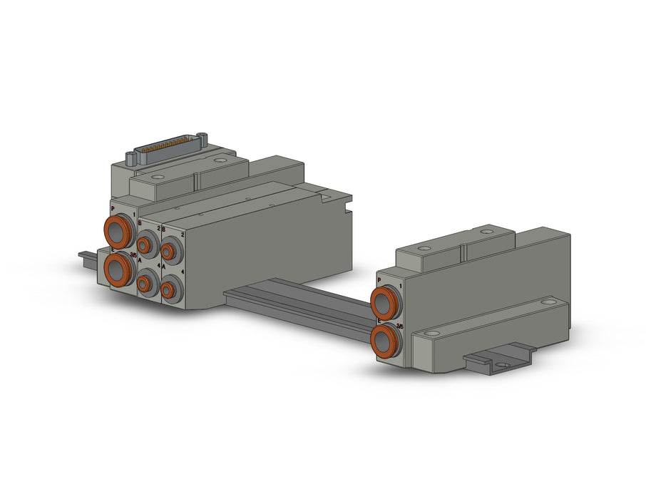 SS5V2-16FD1-10B-N3 SS5V 10 Station Manifold, Cassette Base