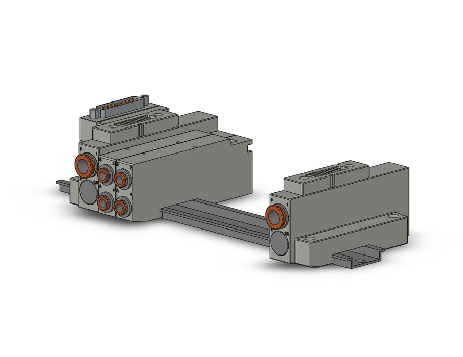 SS5V2-16FD1-10BS-C6 SS5V 10 Station Manifold, Cassette Base