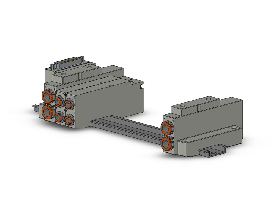 SS5V2-16FD1-11B-N7 SS5V 11 Station Manifold, Cassette Base