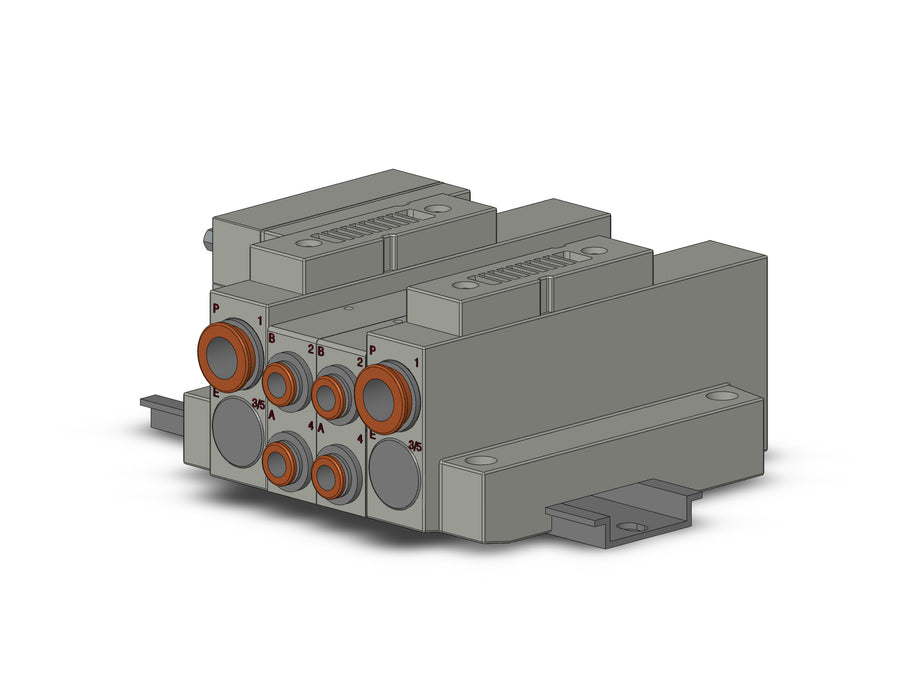 SS5V2-16FD2-02BS-N7 SS5V 02 Station Manifold, Cassette Base
