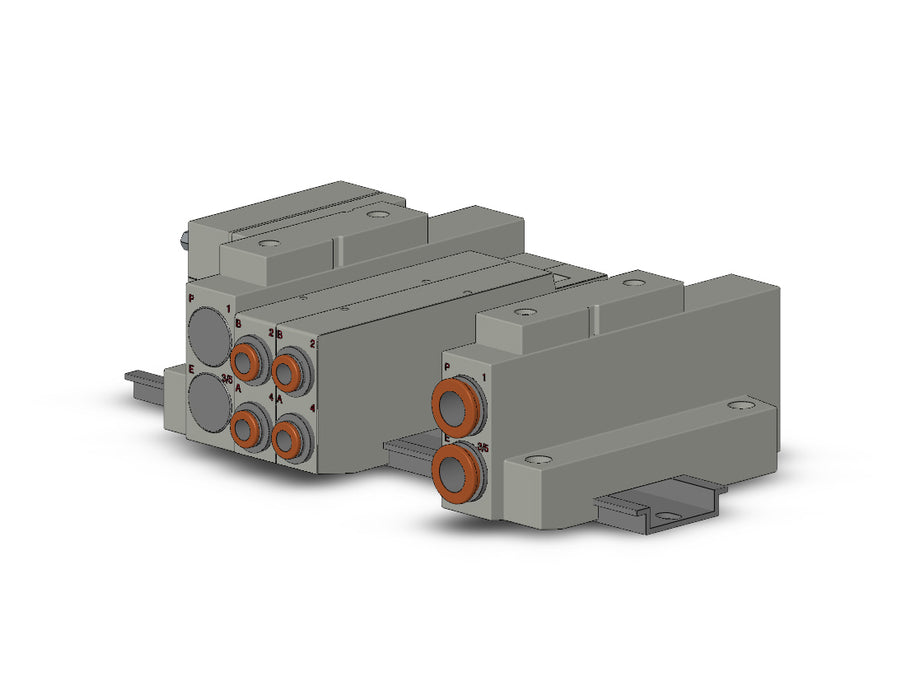 SS5V2-16FD2-05U-N7 SS5V 05 Station Manifold, Cassette Base