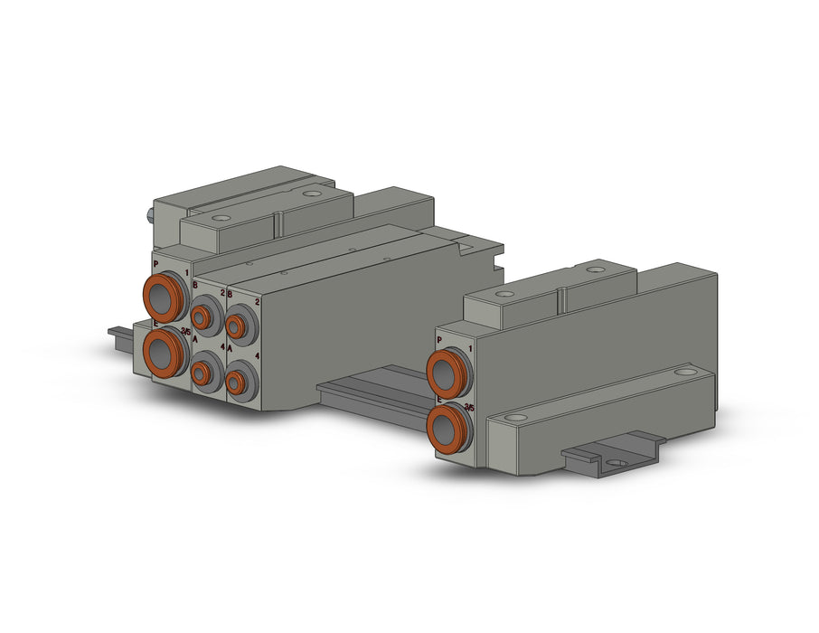 SS5V2-16FD2-07B-N3 SS5V 07 Station Manifold, Cassette Base