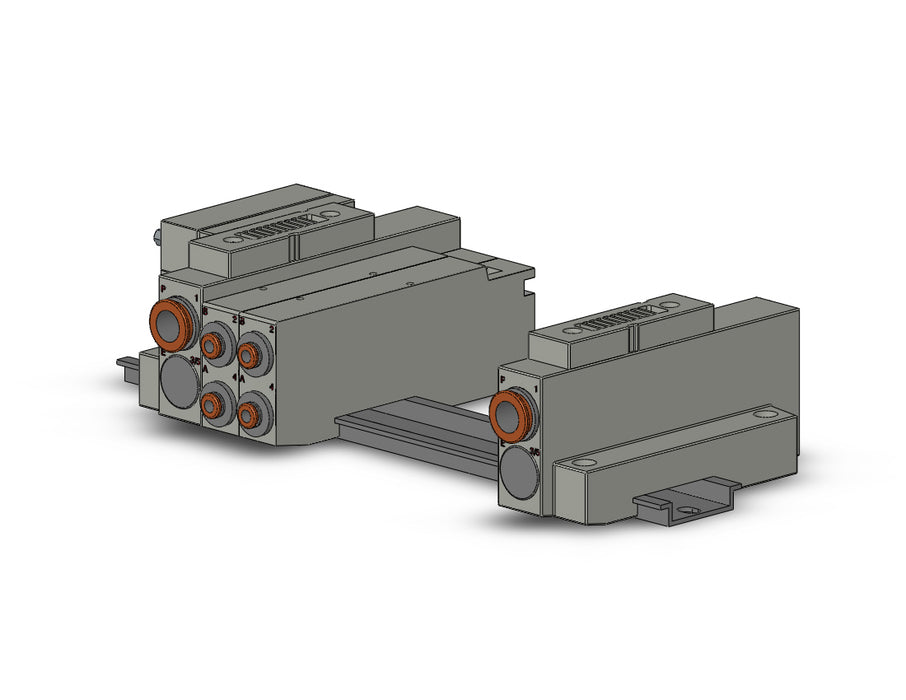 SS5V2-16FD2-08BS-N3 SS5V 08 Station Manifold, Cassette Base