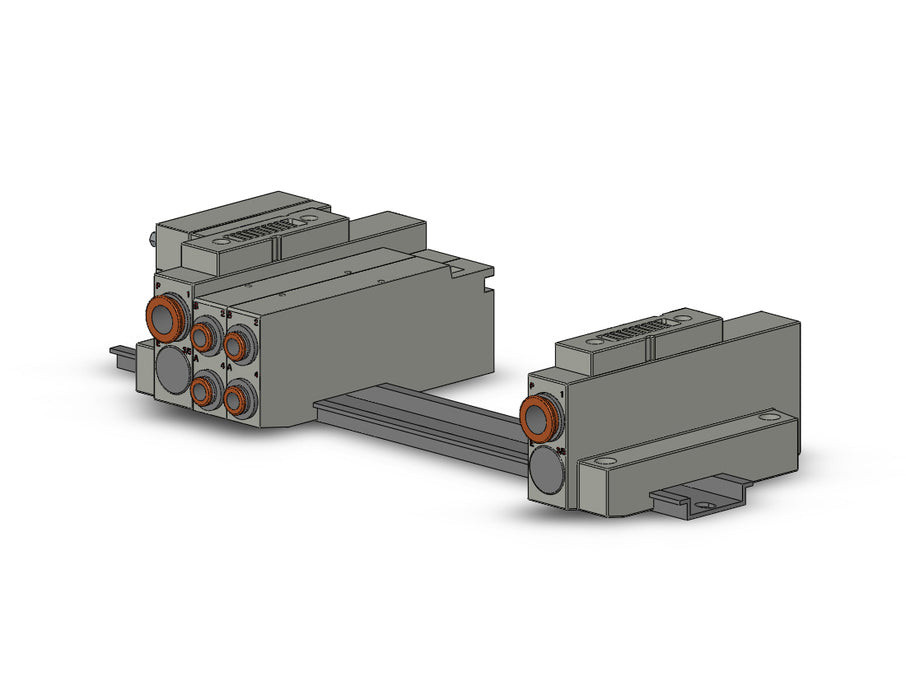 SS5V2-16FD2-10BS-C6 SS5V 10 Station Manifold, Cassette Base