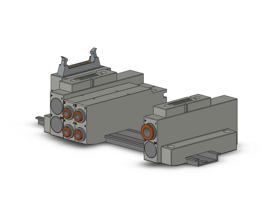 SS5V2-16PD1-07US-N7 SS5V 07 Station Manifold, Cassette Base