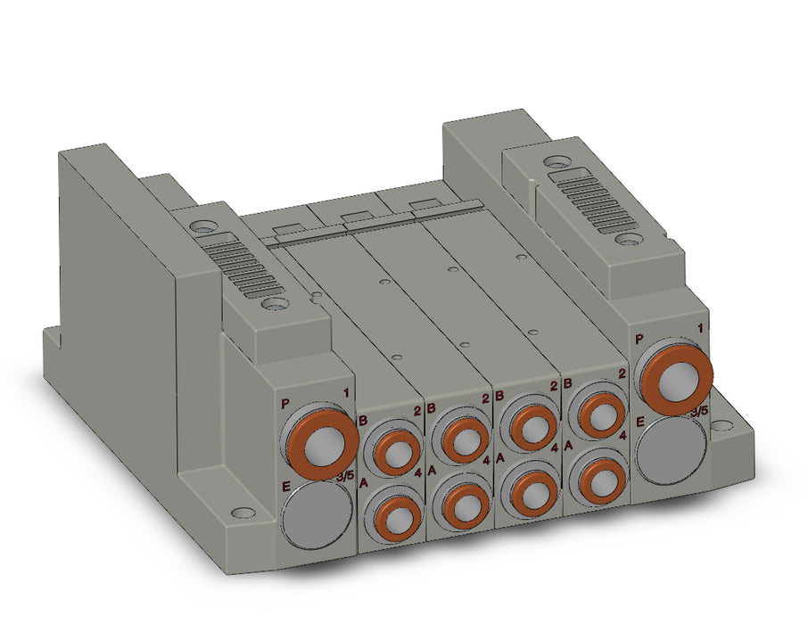 SS5V2-W10S0D-04BS-N7 SS5V 04 STATION MANIFOLD, TIE-ROD BASE