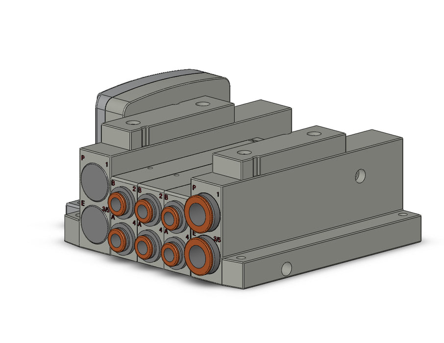 SS5V2-W10S40D-03U-N7 SS5V 03 Station Manifold