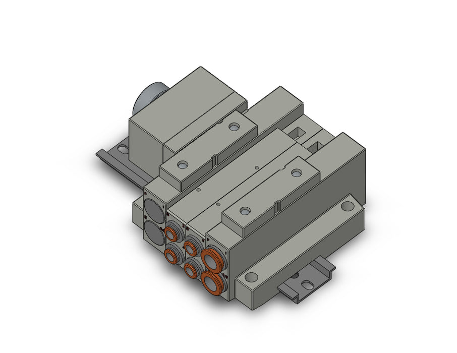 SS5V2-W16CD-02U-C6 SS5V 02 Station Manifold, Cassette Base