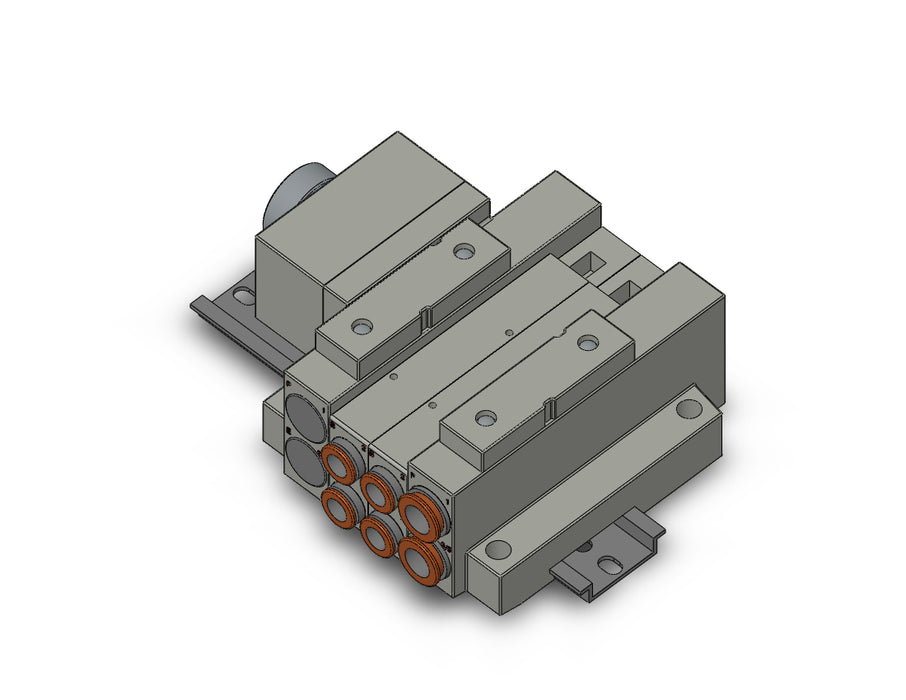 SS5V2-W16CD-02U-C8 SS5V 02 Station Manifold, Cassette Base