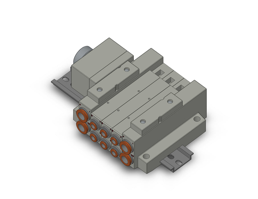 SS5V2-W16CD-03B-N7 SS5V 03 Station Manifold, Cassette Base