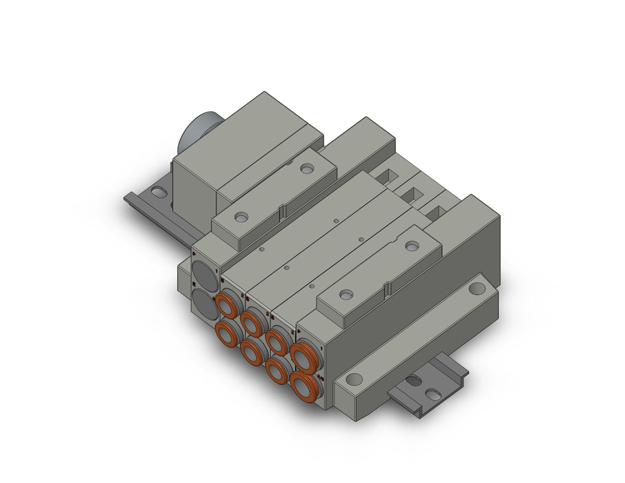 SS5V2-W16CD-03U-C8 SS5V 03 Station Manifold, Cassette Base