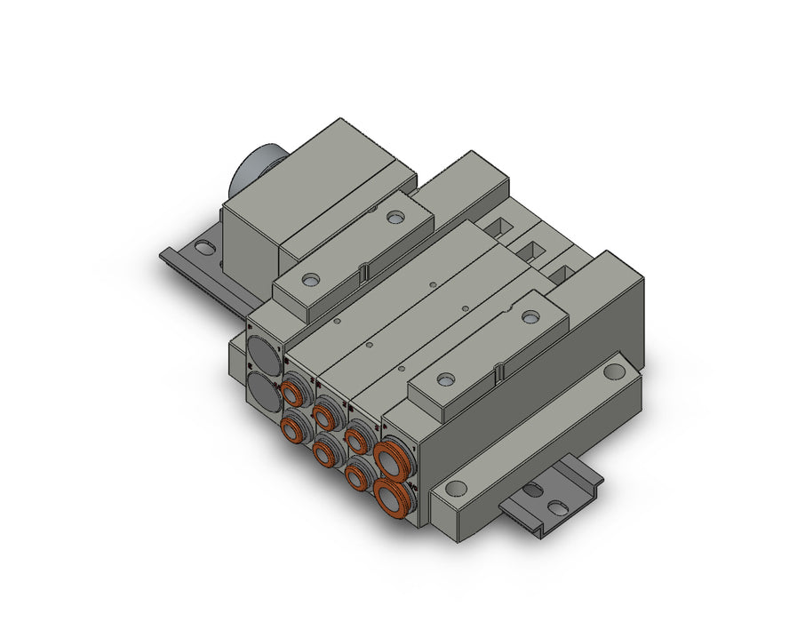 SS5V2-W16CD-03U-N7 SS5V 03 Station Manifold, Cassette Base